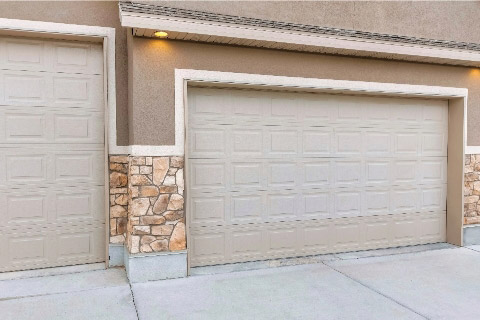 Replace garage door section