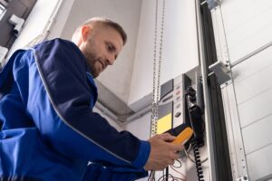 Summer garage door maintenance