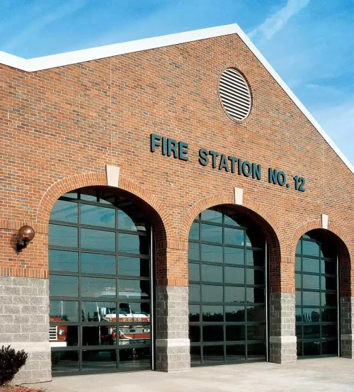 Aluminum Glass Garage Door