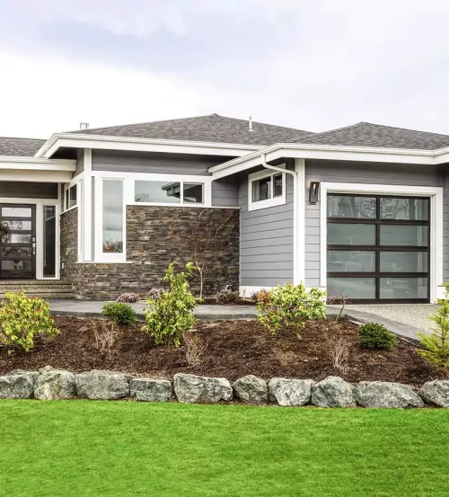 Modern Aluminum Garage Doors